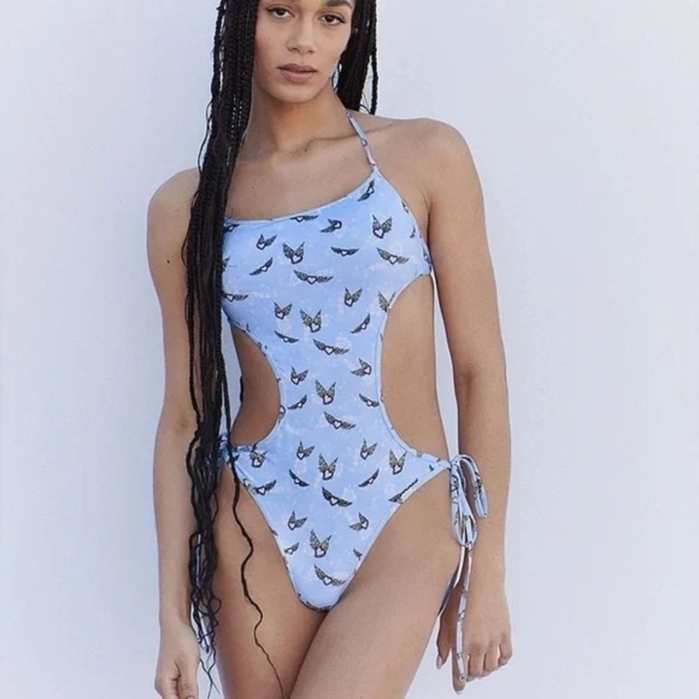 Frankies Bikinis Swimsuit One Piece